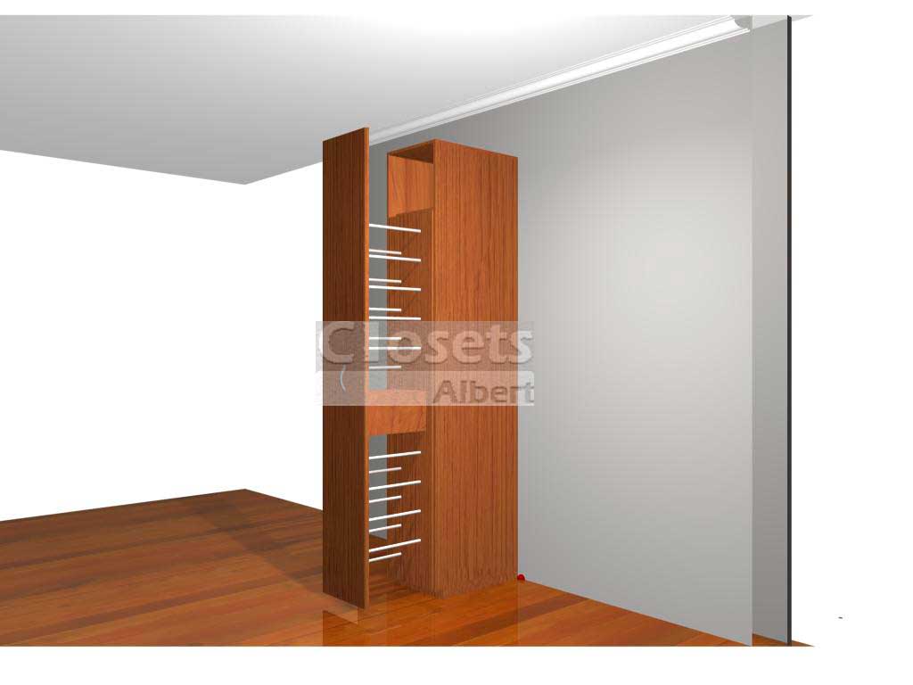 ZAP/230 Módulo zapatero extraíble para closet o vestidor [ZAP40/230] :  Closets Albert, Más de lo que te imaginas en Closets y Vestidores